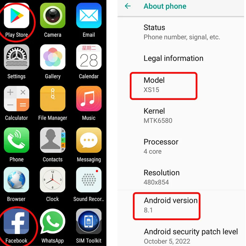 SOYES XS Mi Smartphone